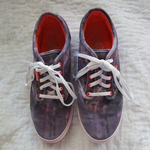 Women's Vans Purple Tie Dye